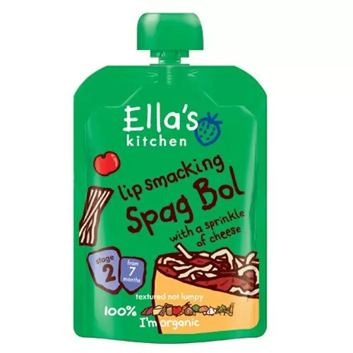 Ella's Kitchen Spaghetti Bolognese 7 mdr. Ø - 130 g.