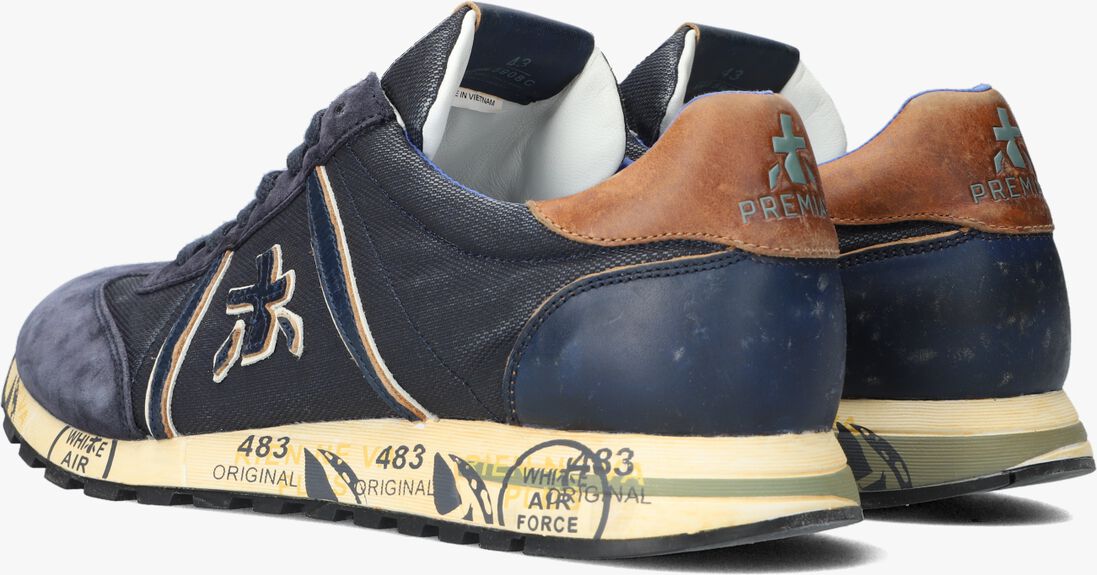 PREMIATA blauwe premiata lage sneakers lucy