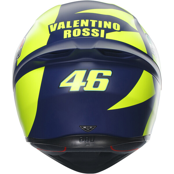 AGV - Casque K1 S Soleluna 2018 Navy / Jaune