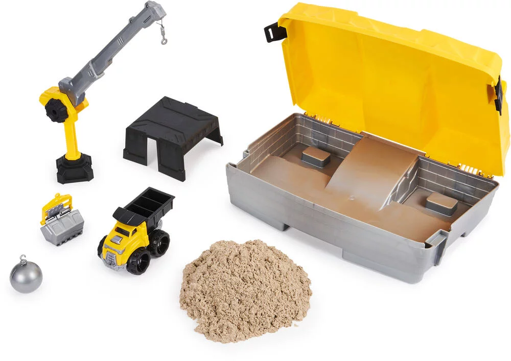 KINETIC SAND - MALLETTE DE CONSTRUCTION 907 G