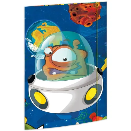 RNK Verlag Zeichenmappe aus stabilem Karton, “Space Aliens” für DIN A3