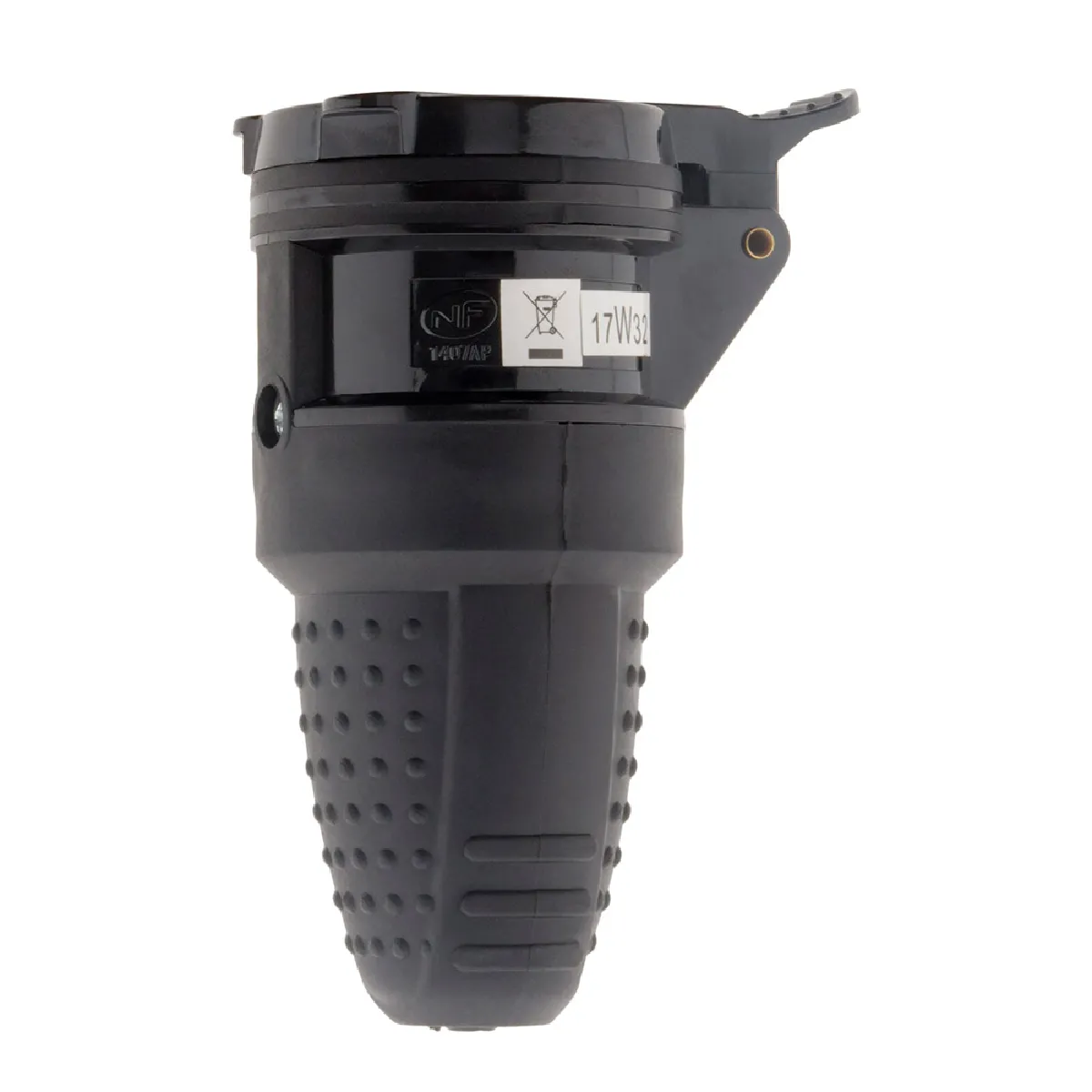 Zenitech Lot de 10 Fiches Caoutchouc 16A