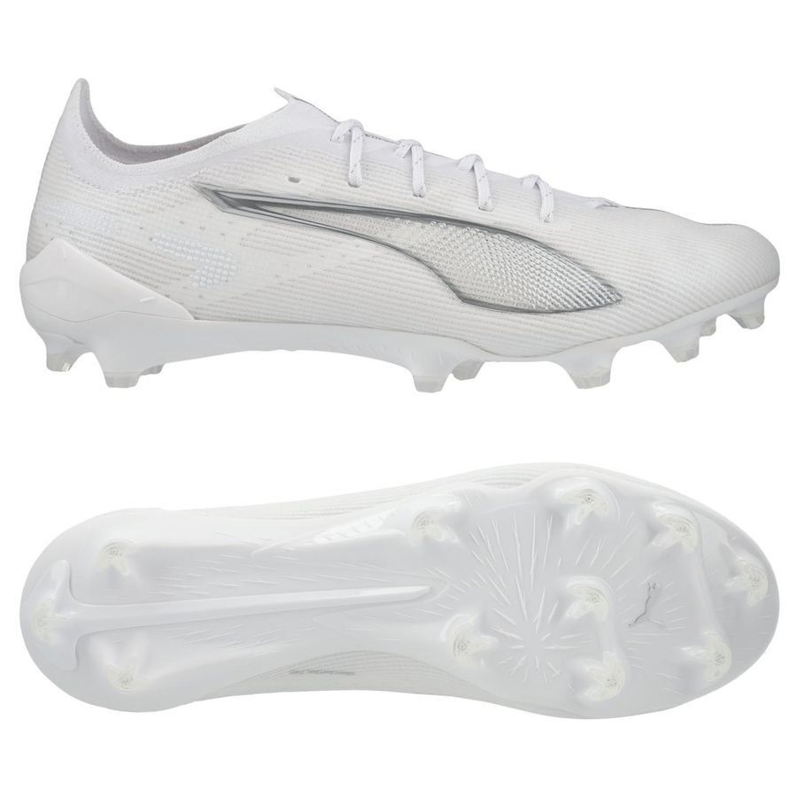 PUMA Ultra 5 Ultimate FG White Pack - Blanc
