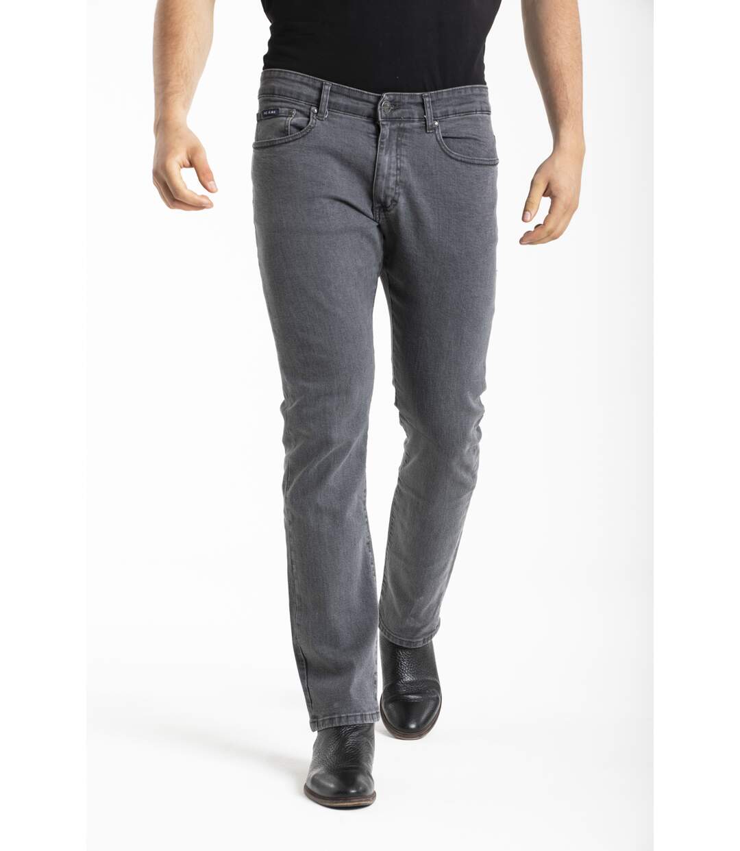 Jeans stretch RL70 Fibreflex® coupe droite confort BARON GRIS