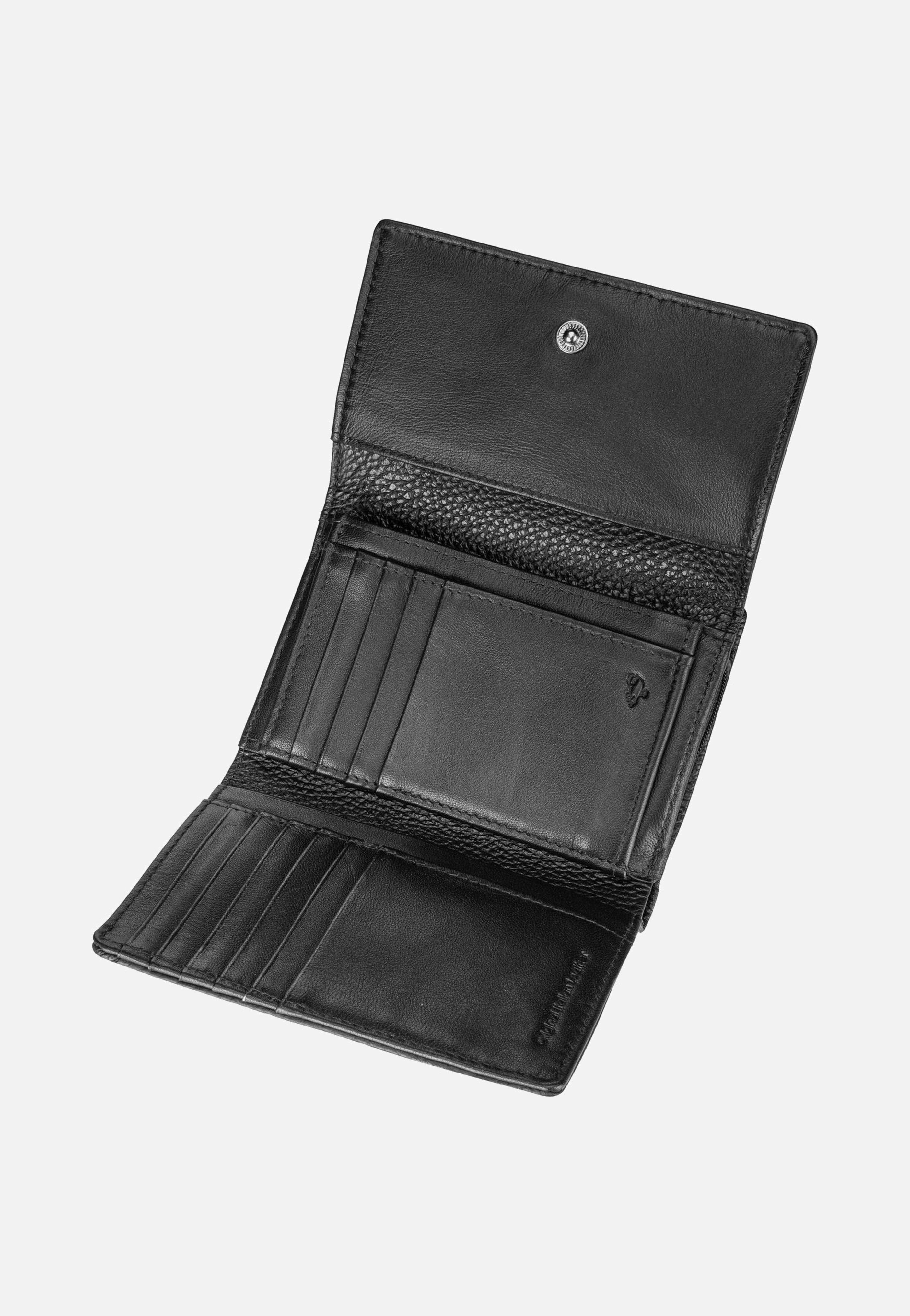 Mellow Leather FZP65 Black - Portemonnaie