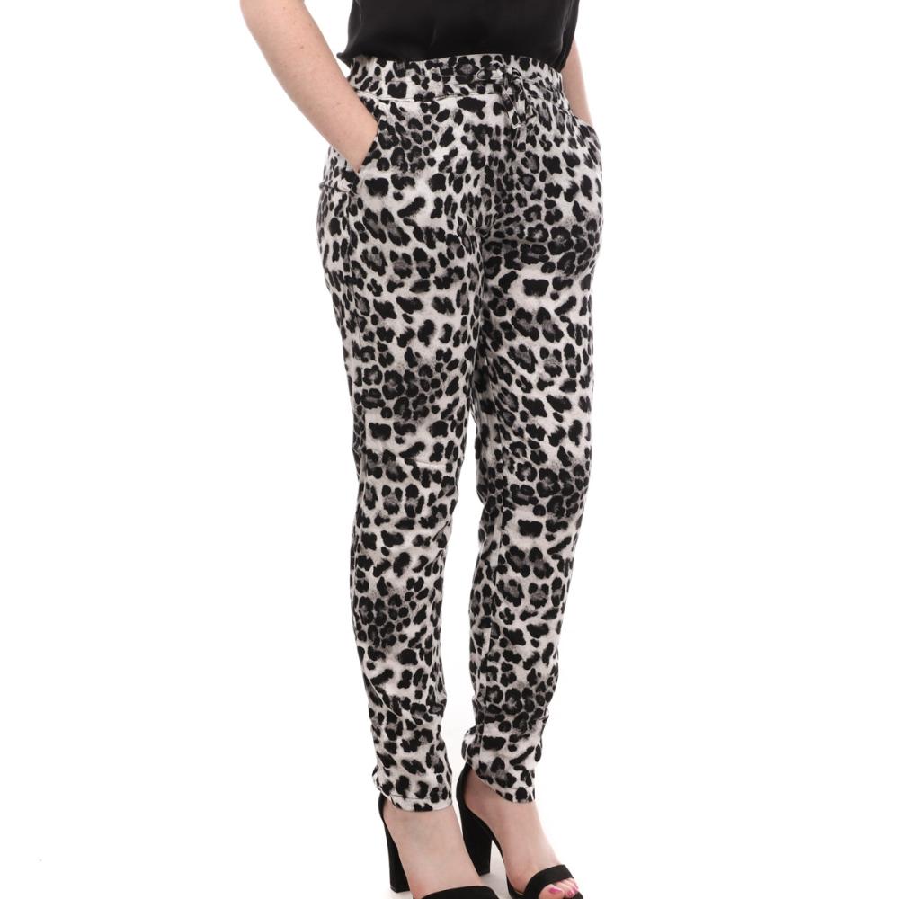 Vero Moda Pantalon Noir Léopard Femme Vero Moda Easy