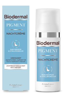 Biodermal Pigment Nachtcrème met Niacinamide & Hyaluronzuur 50ML