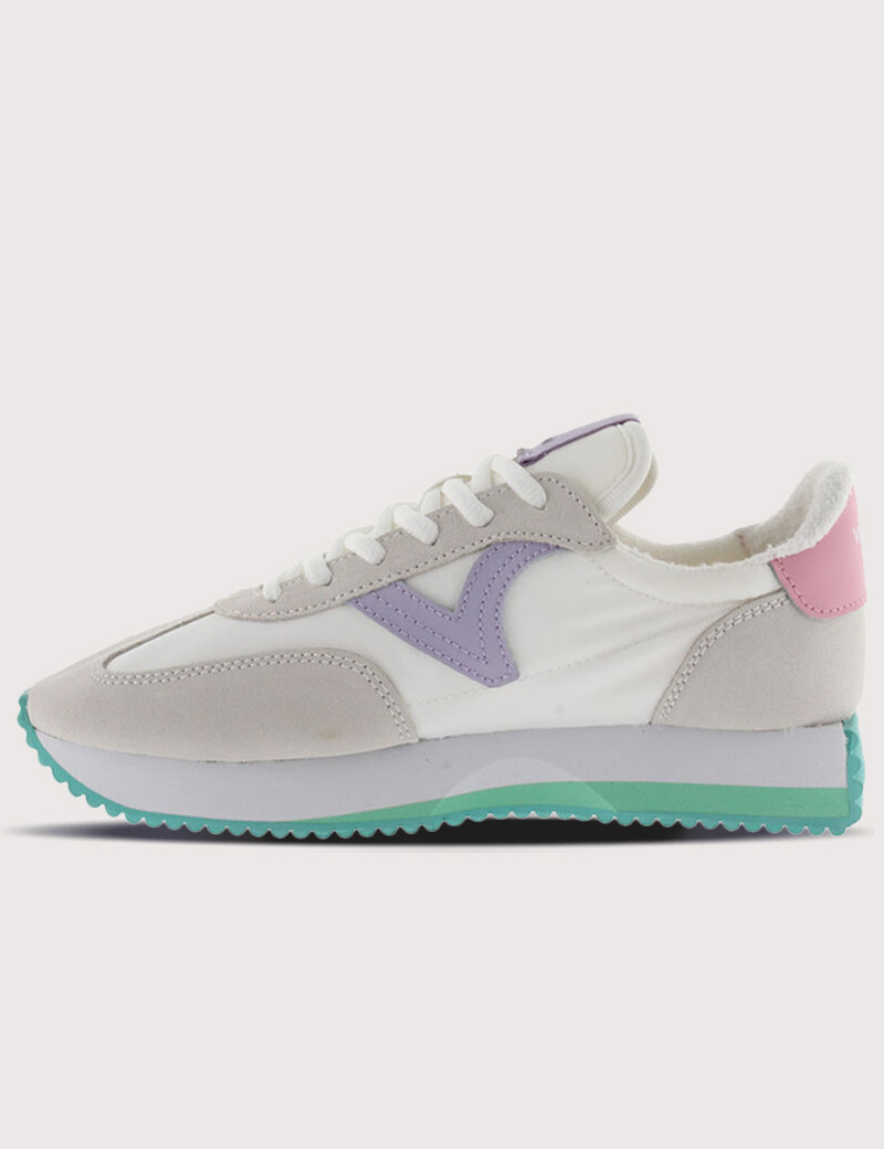 VICTORIA BASKETS FEMME GRISES