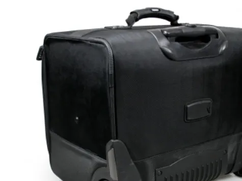 PORT Bristol L - Rulletaske til mapper - 1680D ballistisk polyester - sort