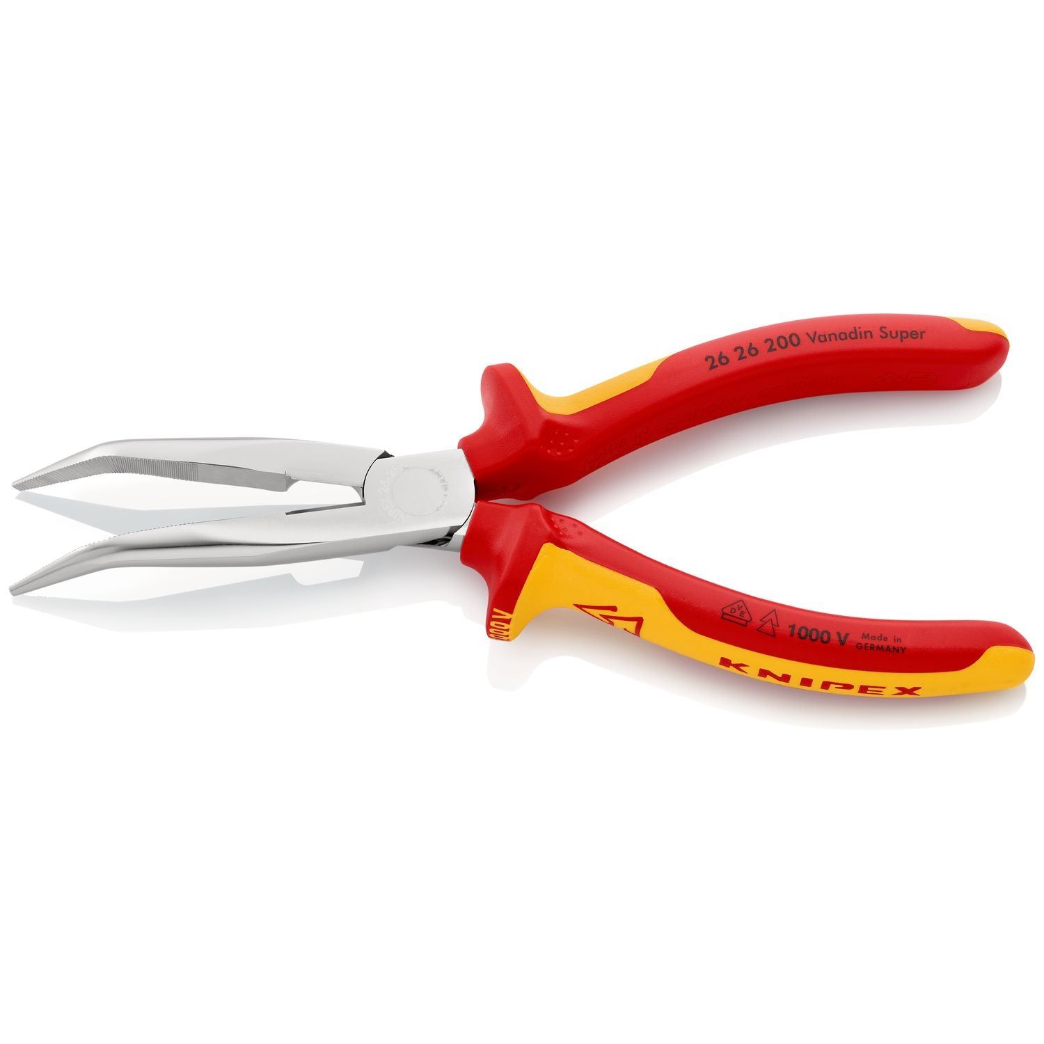 Knipex 26 26 200 Telefoontang 45°   Zijsnijder 200mm VDE