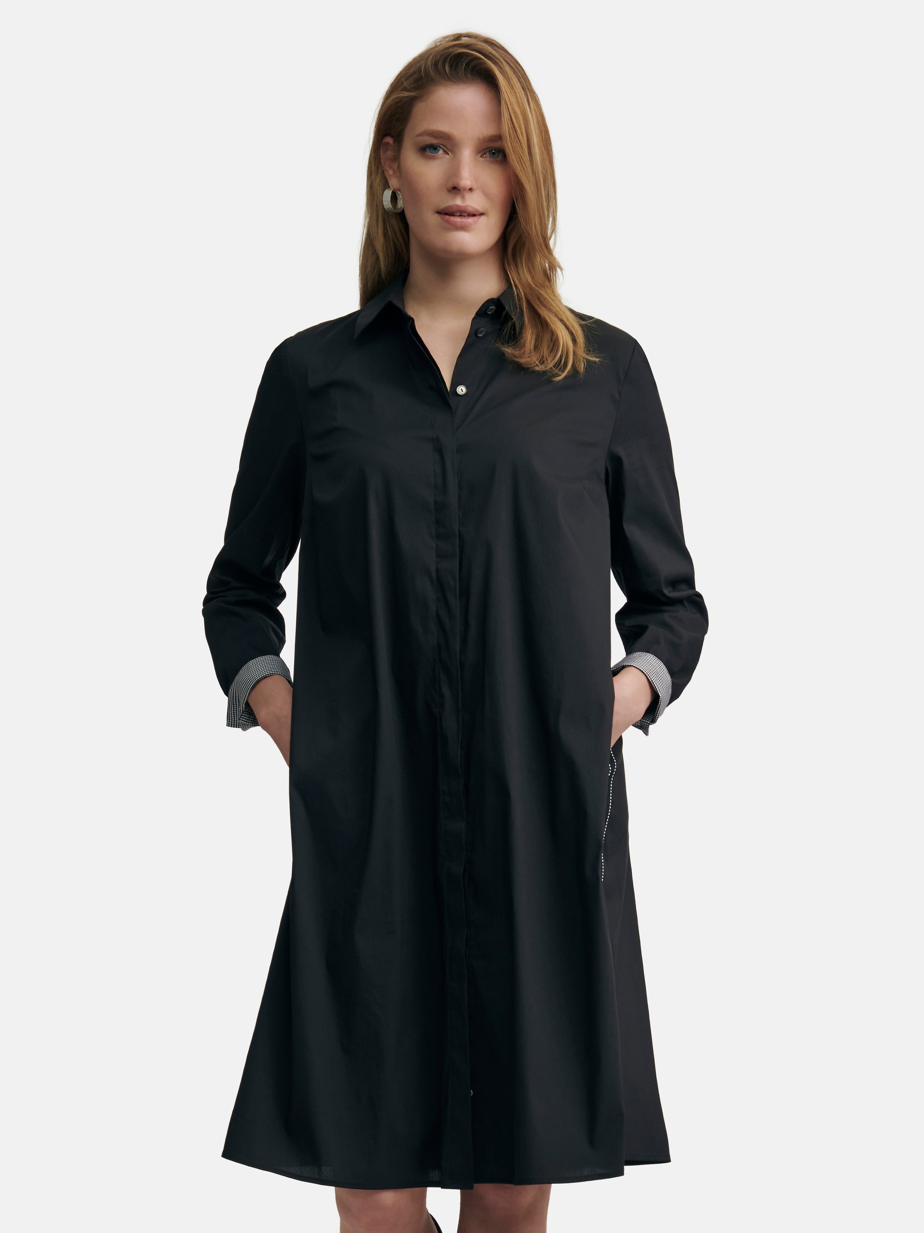 Kleid mit Kellerfalte