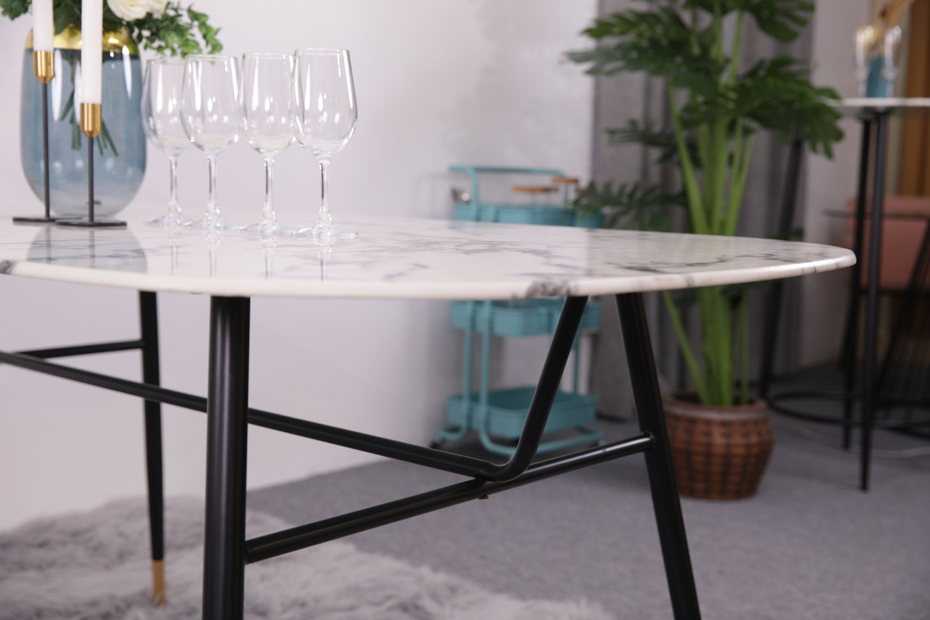 Tisch 160x90cm Esstisch Küchentisch Wohnzimmertisch Esszimmer Küche Möbel