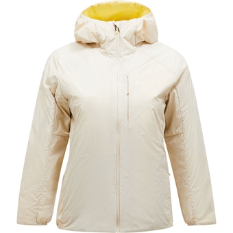 Peak Performance Freelight Reversible Hood Isolationsjacke Sand Fog / Mellow Yellow Damen
