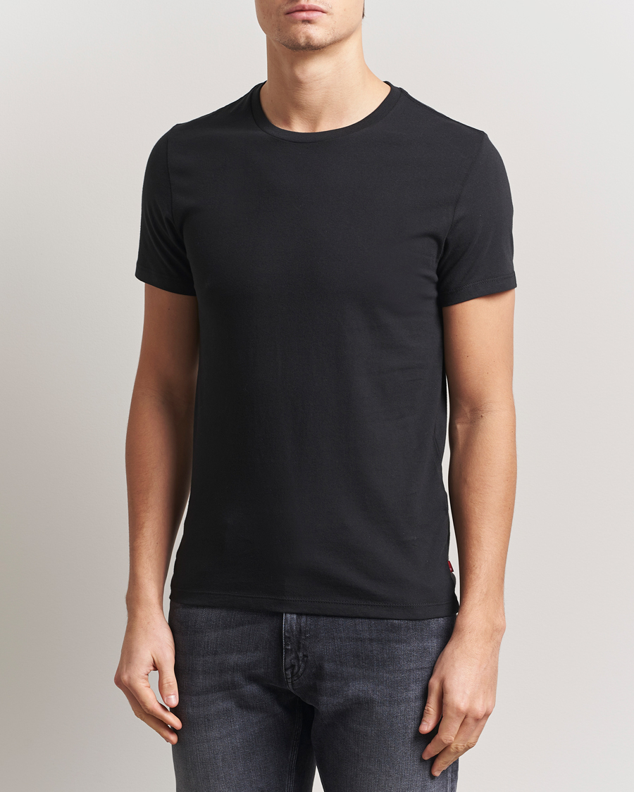 Levi's 2-Pack Crew Neck T-Shirt Black