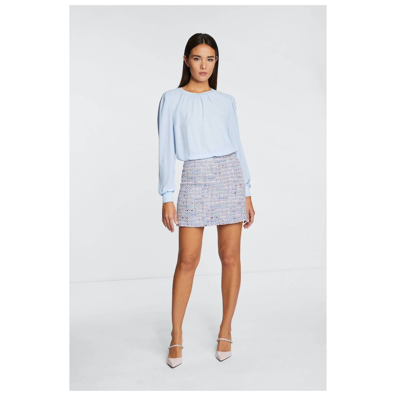 Rich & Royal Mat mix blouse