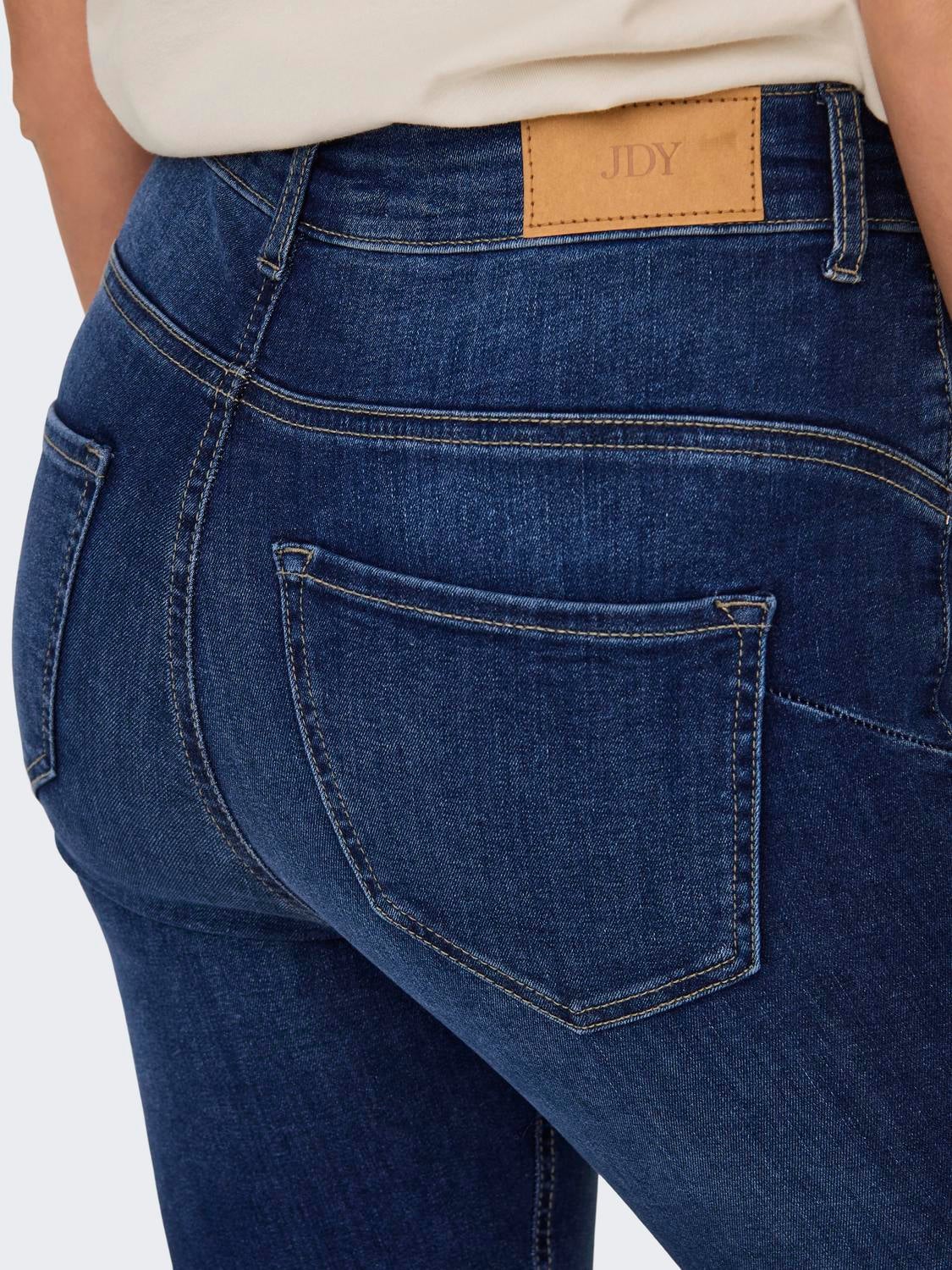 JDYVEGA Skinny Fit Jeans Dark Blue Denim