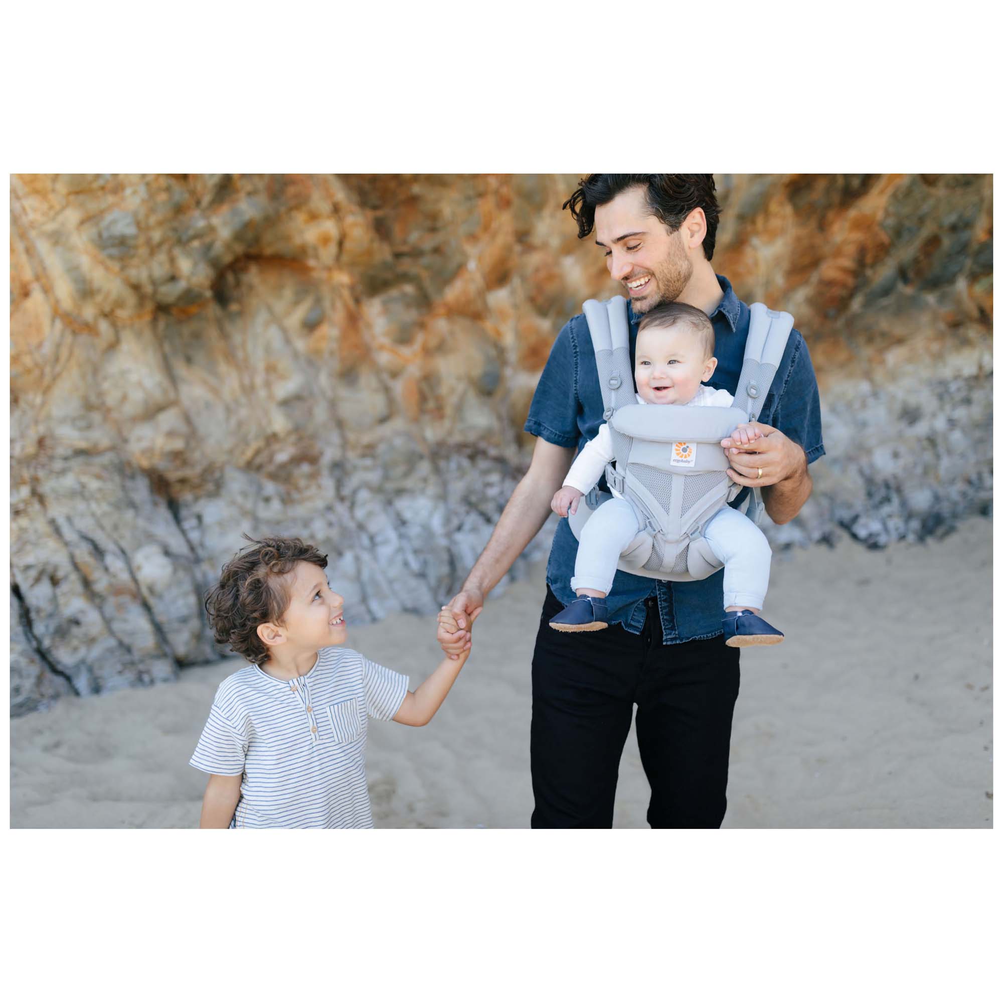 Ergobaby Omni 360 draagzak Cool Air Mesh Pearl Grey