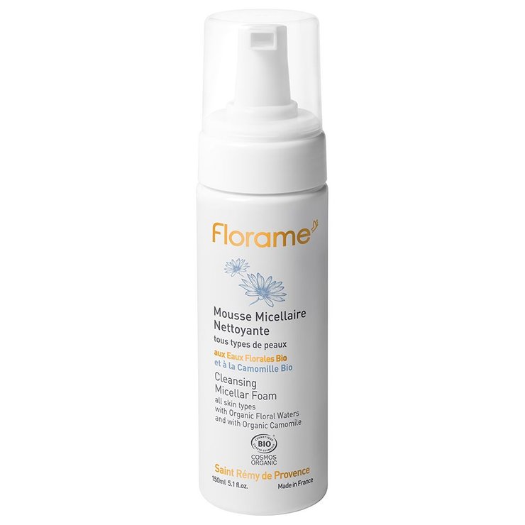 Mousse Micellaire Nettoyante Bio 150ml Florame