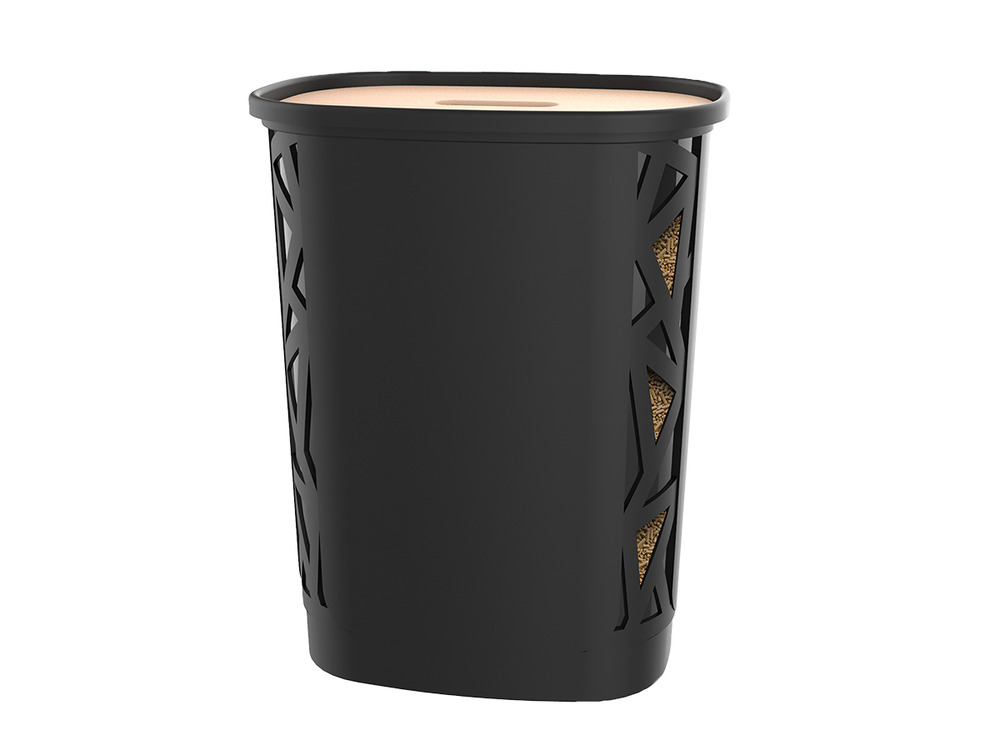 Coffre à granulés xl pour 45 kg de pellets jura montania - 49,5 x 37,9 x 66,4 cm