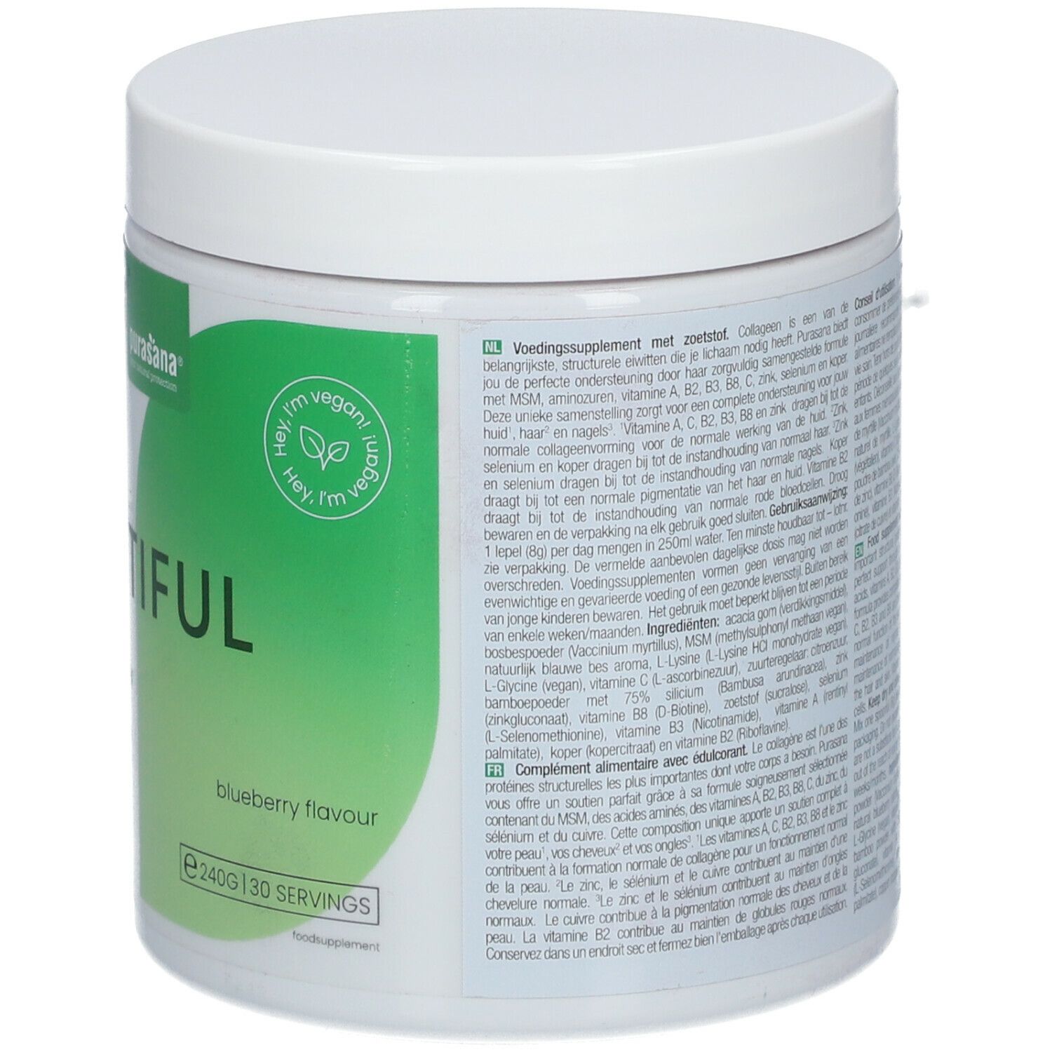 Purasana® Feel Beautiful Collagen Vegan Booster