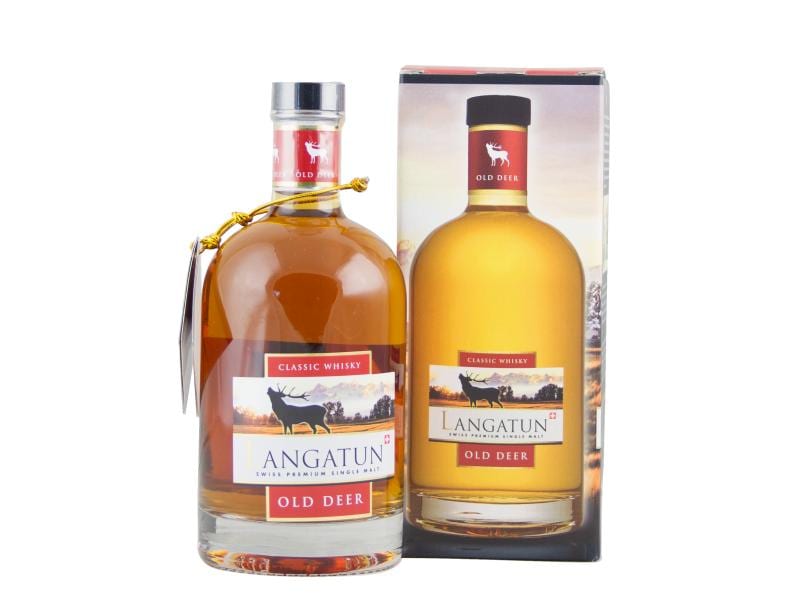 Langatun Old Deer 0.5 l Schweizer Whisky aus Langenthal