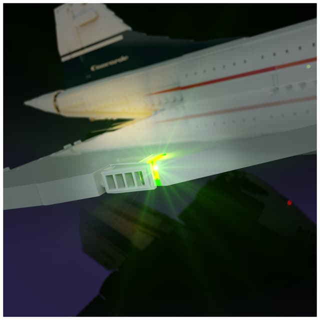 Light My Bricks™ Concorde lyskit