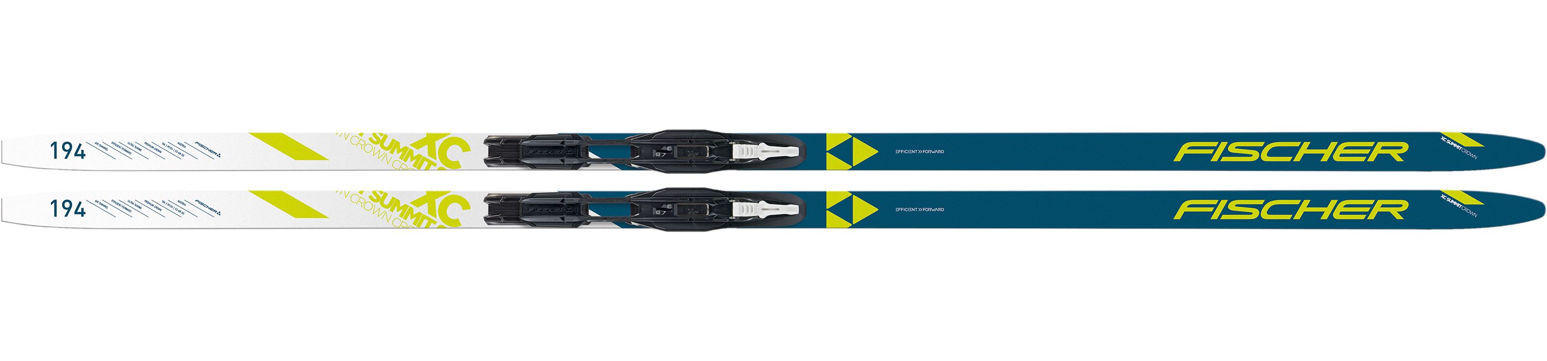 FischerSUMMIT CROWN YELLOW EF MOUNTED - blau