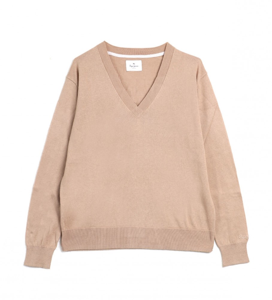 Pepe Jeans Bree malha bege