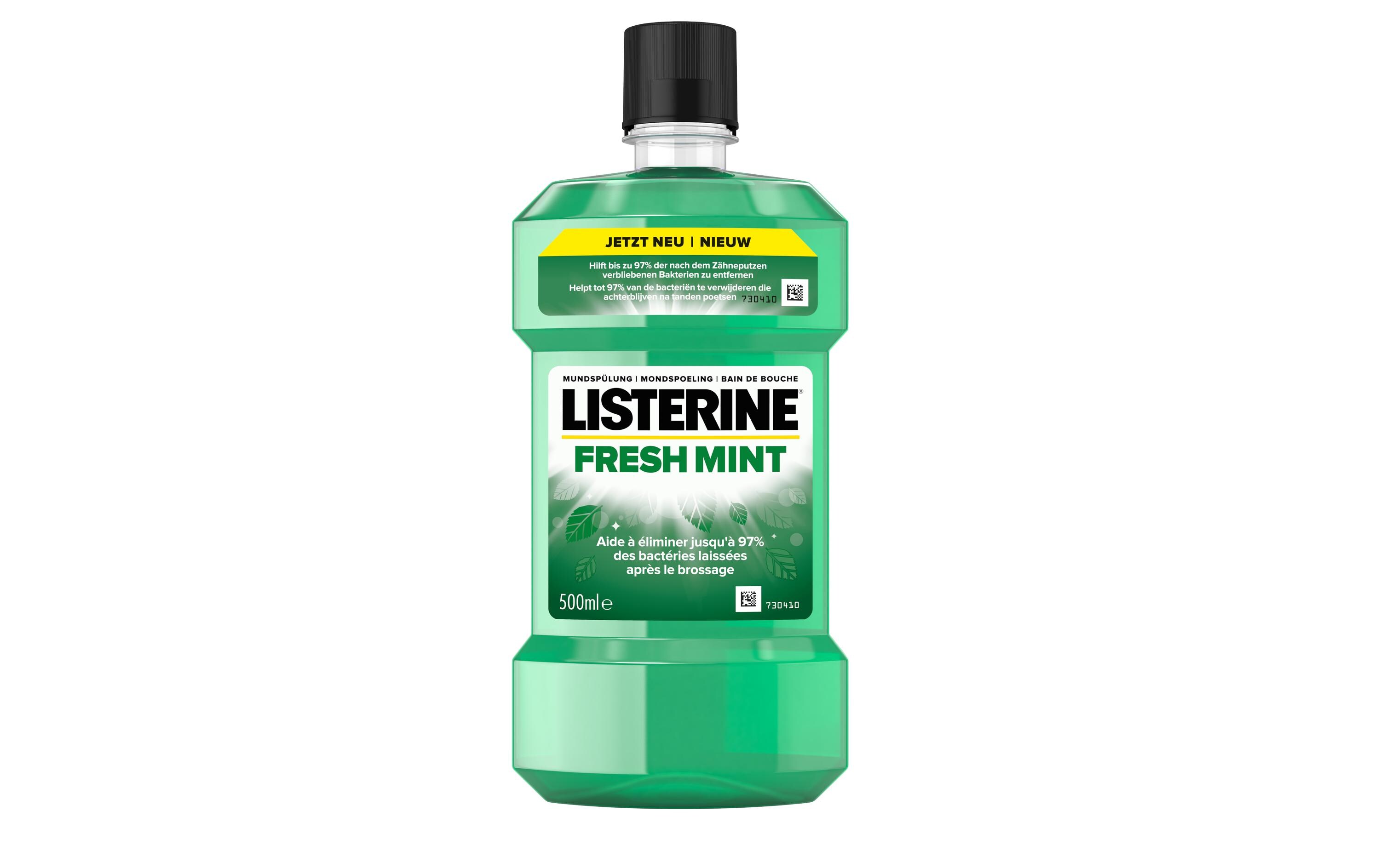 Mundspülung Fresh Mint 500 mlMundwasser mit frischem Minzgeschmack