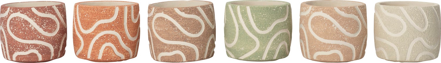 Intratuin bloempot Kyo crème D 14,5 H 13 cm