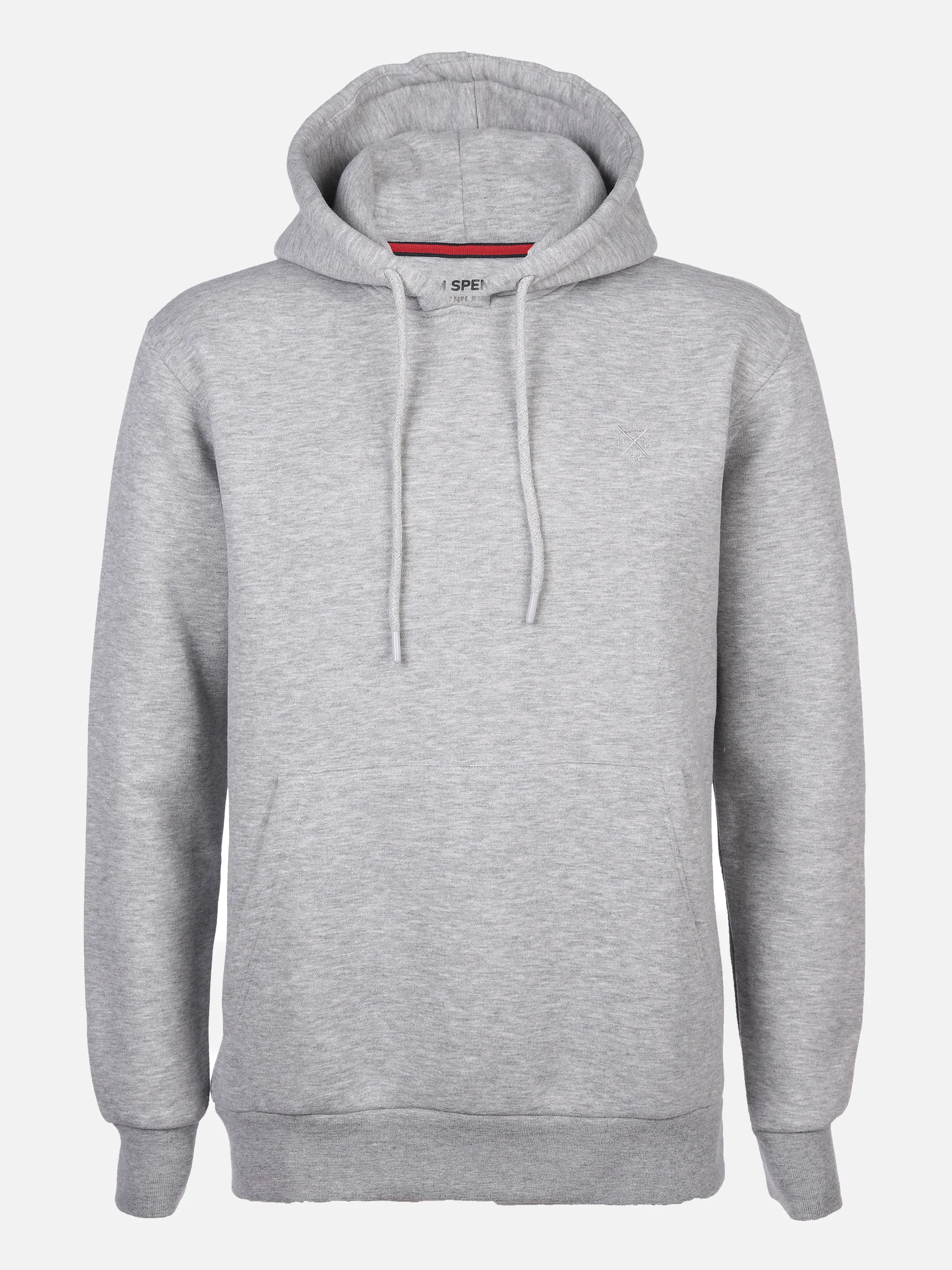 Herren Kapuzensweatshirt unifarben