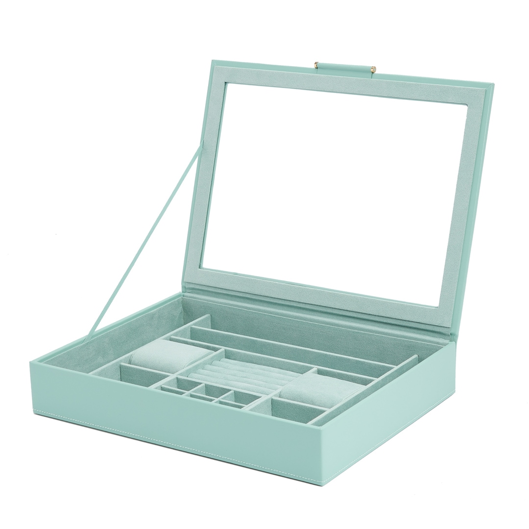 Wolf 1834 Sophia Schmuckbox mit Fenster Jade
