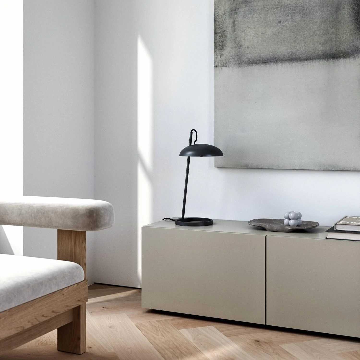 Design For The People  Versale bordlampe - sort