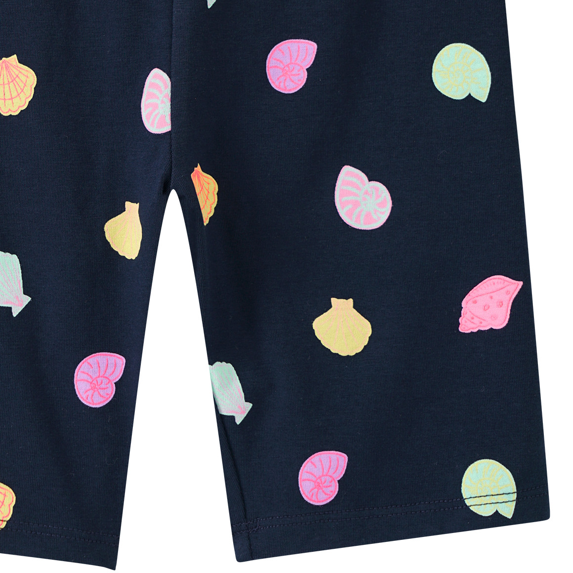 Topolino Mädchen Radler mit Allover-Print gelb / dunkelblau