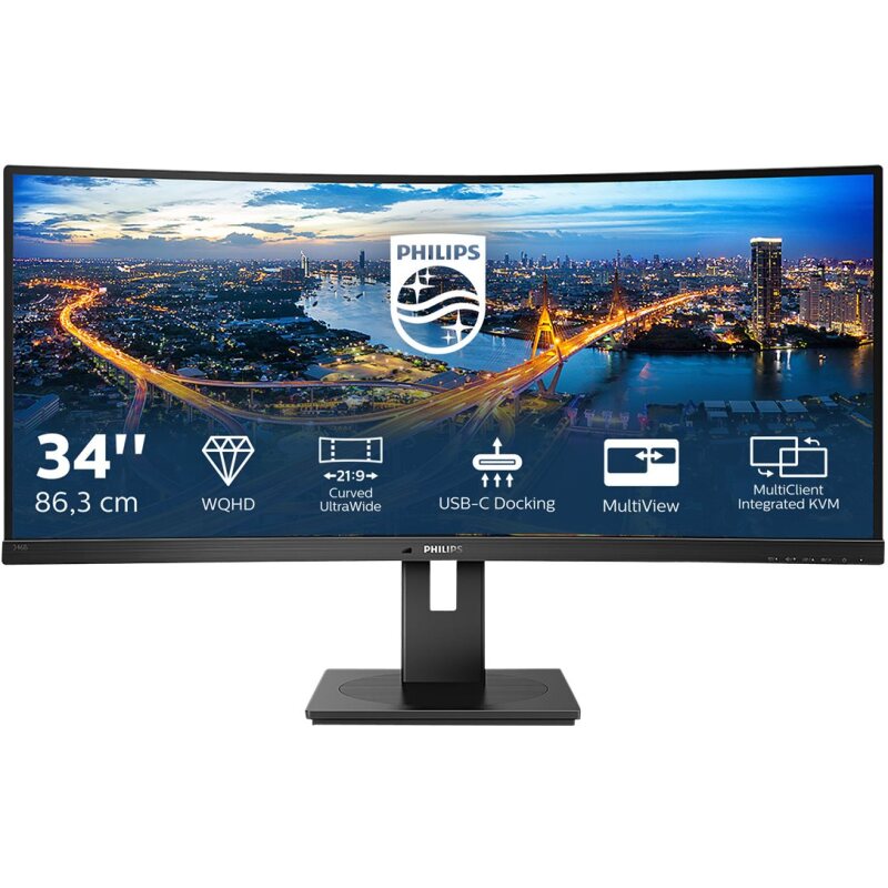 Philips B Line 346B1C/00 écran plat de PC 86,4 cm (34