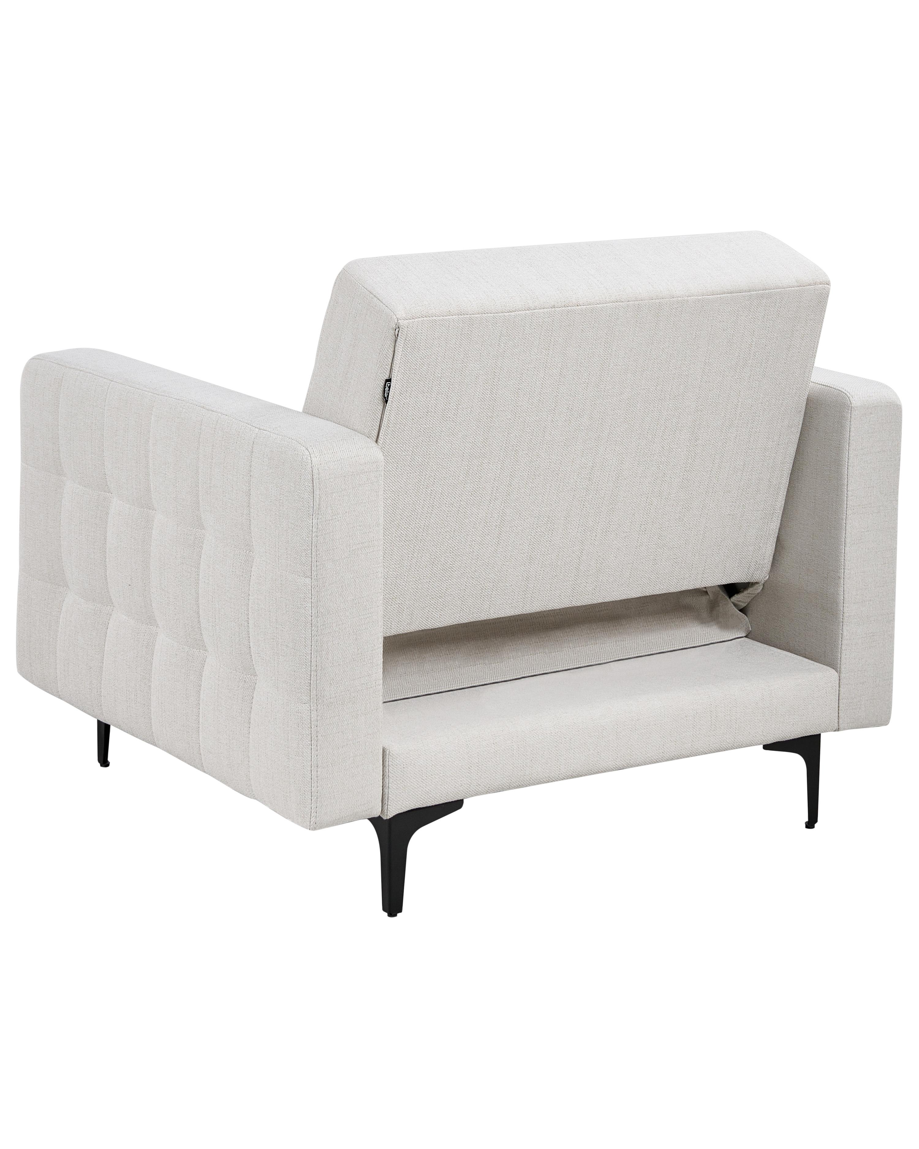 Fauteuil ABERDEEN Stof Gebroken wit