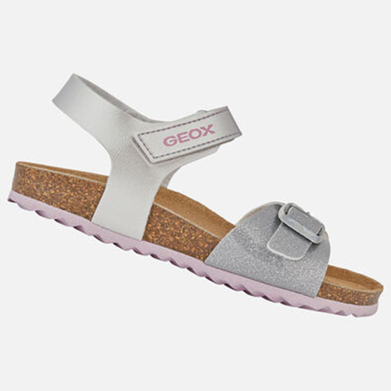 Geox Sandales Adriel argentées