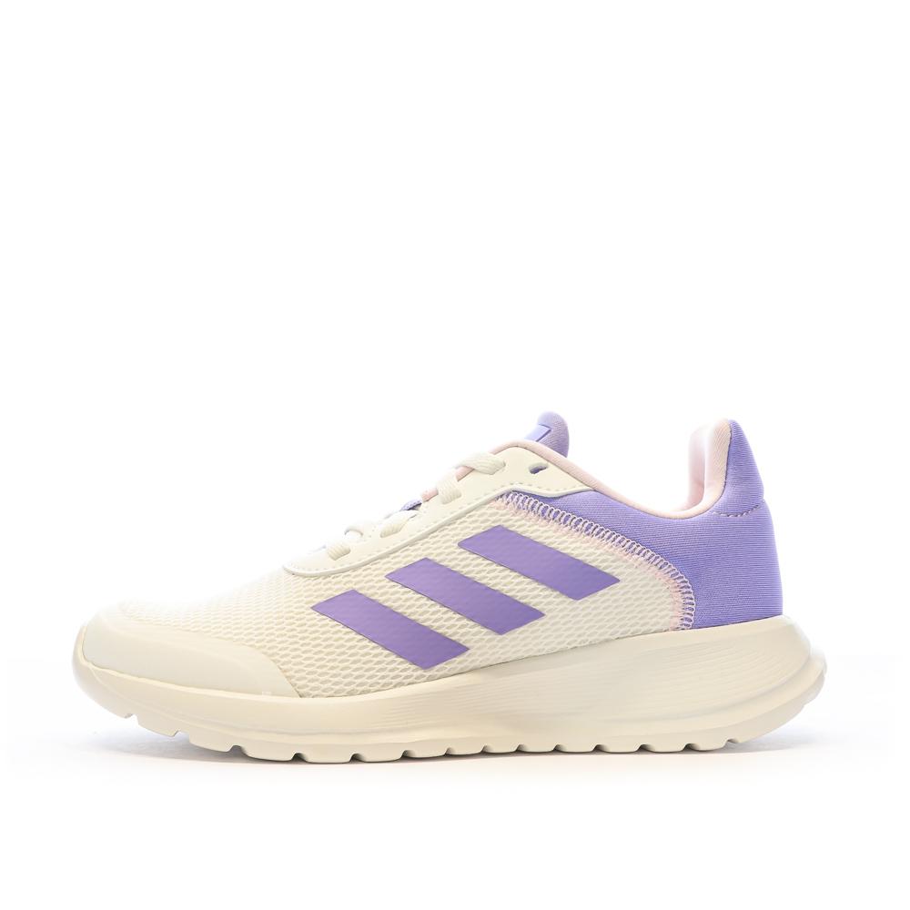 Adidas Baskets Blanc/Violet Fille Adidas Tensaur Run 2.0 K