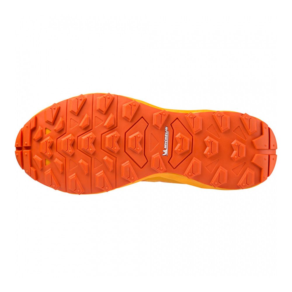 Mizuno WAVE DAICHI 7 GTX - Chaussures trail Homme zinnia/tigerlily/black