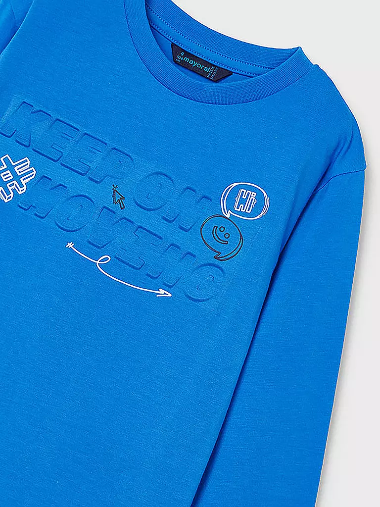 MAYORAL Jungen Langarmshirt blau