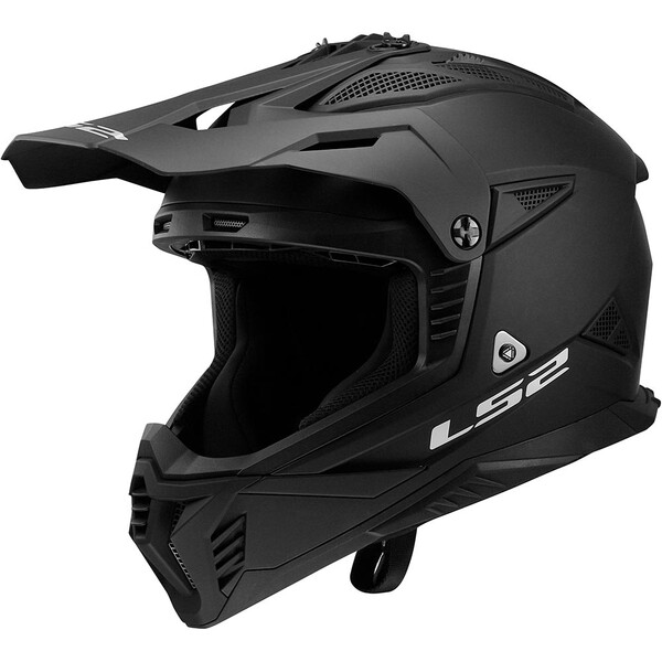 LS2 - Casque MX708 Fast II Solid Noir Mat