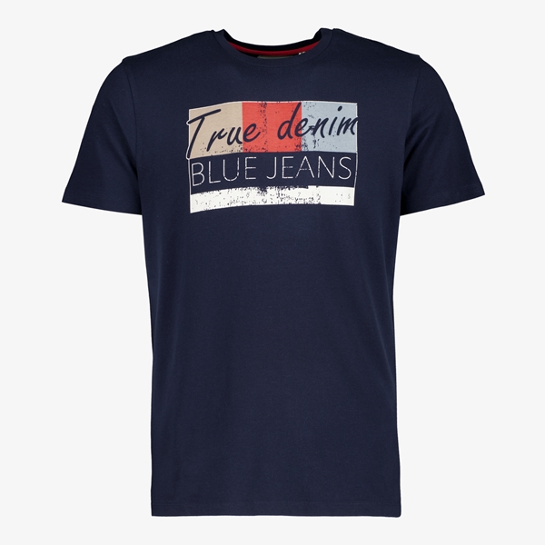 Produkt heren T-shirt met tekstopdruk