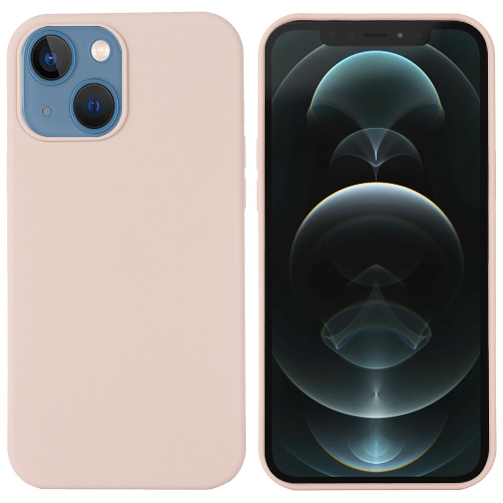 iPhone 14 MagSafe Soft Silikon Case Hülle - Rosa