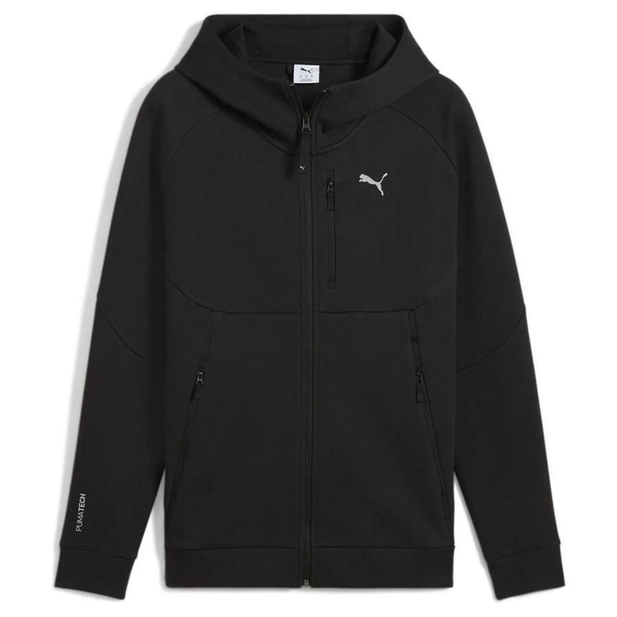 PUMA Sweat à Capuche Pumatech Full Zip - Noir