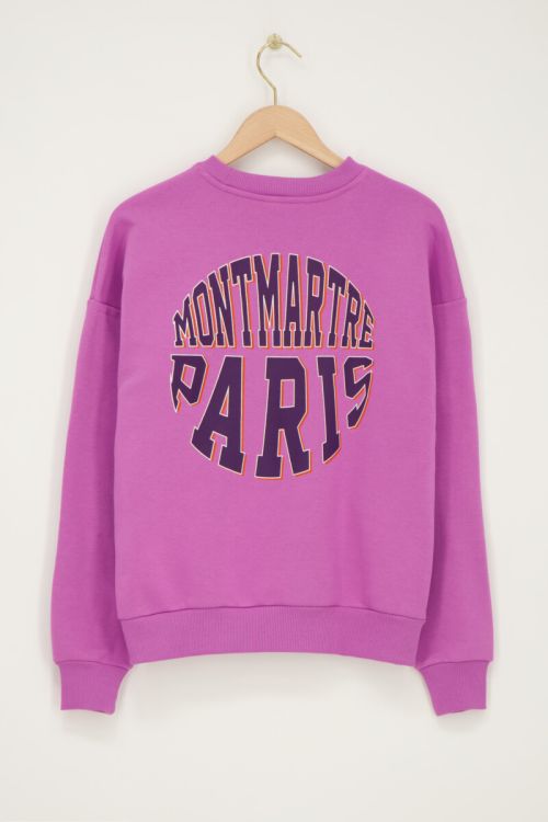 Paarse sweater 
