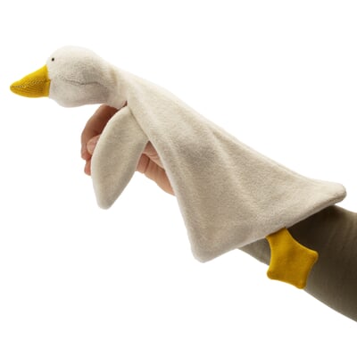 Baby-Schmusetuch Gans