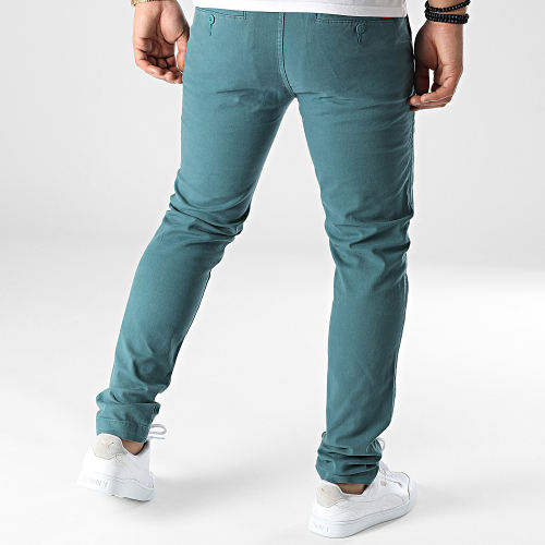 Pantalon Chino Slim XX Tapered 17199 Bleu Vert