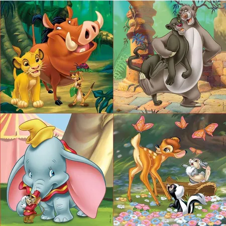 Educa Puzzle Disney Animals 12/16/20/25 Teile