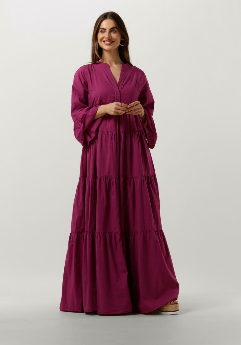 DEVOTION paarse devotion maxi jurk kamares