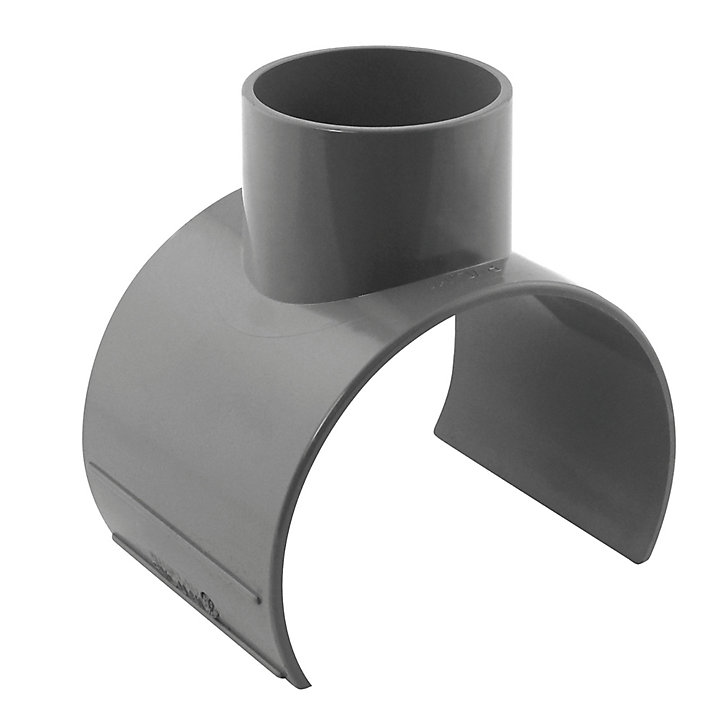 Selle de branchement sur tube ø100 pour branchement de 50 à 90°